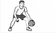 Ballhandling Übung 1: Beidhändiges Dribbling im Stand
