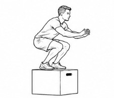 Sprungkraft Übung 4: Box Jumps